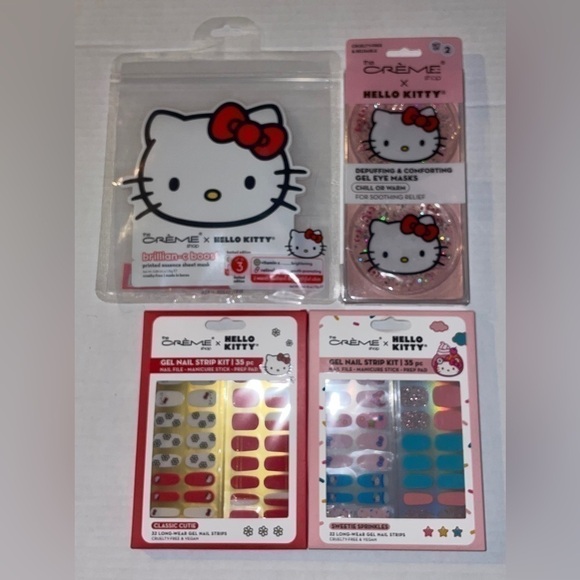 The Crème Shop Hello Kitty Bundle New Contains 4 Items! - Picture 1 of 3